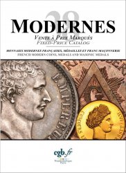 Modernes 38 - sélection de monnaies modernes françaises - jetons et médailles de la franc-maçonnerie BROCHET Benoît, CORNU Joël, VOITEL Laurent