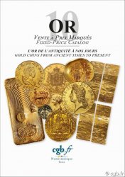OR 10 - L or de l antiquité à nos jours - à paraître CORNU Joël (dir.)