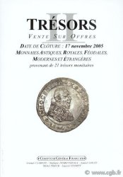 Trésors II  CLAIRAND Arnaud, DESROUSSEAUX Stéphane, GOUET Samuel, PRIEUR Michel, SCHMITT Laurent