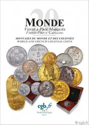 MONDE 20 - monnaies du Monde et des colonies BRILLANT Pauline, COMPAROT Laurent