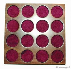 Alvéole Hadès 16 cases rondes 27 mm 