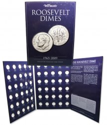 Album carton - Collector  Roosevelt Dimes 1965 - 2009  KRAUSE