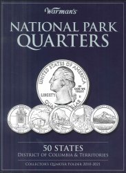 Album carton - Collector &nbsp;National Park quarters&nbsp; KRAUSE