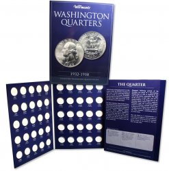 Album carton - Collector &nbsp;Washington Quarters 1932 - 1958&nbsp; KRAUSE