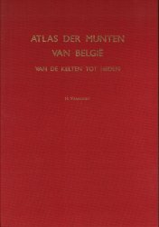 Atlas der munten van België van de Kelten tot heden VANHOUDT Hugo