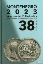 Montenegro 2023, Manuale del collezionista di monete italiane con valutazione e gradi di rarità - 38° edizione MONTENEGRO Eupremio
