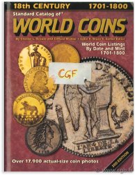Standard catalog of world coins,1701 - 1800  KRAUSE C.-L., MISHLER C.