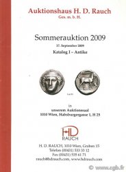 Auktionshaus H.D. Rauch - Sommerauktion 2009 - Katalog I - Antike - 17. September 2009 Rauch H.-D.