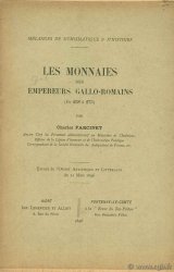 Les monnaies des empereurs gallo-romains (De 258 à 273) FARCINET C.