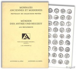 Monnaies anciennes et modernes provenant de collections privées - Münzen der Antike und Neuzeit aus Privatbesitz - Auktion 3 