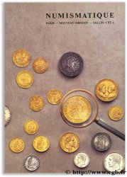 Monnaies et Médailles de Collection - Paris Nouveau Drouot 1986 VINCHON J.
