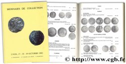 Monnaies de collection n°3, 17-18-19 octobre 1982 BARTHOLD R., BAUDEY J.-C., PESCE M., POINSIGNON A.