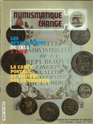 Numismatique et change n°118, Mai 1983 NUMISMATIQUE ET CHANGE