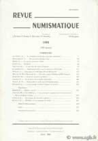 Revue Numismatique 1995, 150e volume 