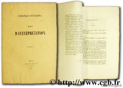 Essai d interprétation des types de quelques médailles muettes émises par les Celtes - Gaulois JEUFFRAIN A.