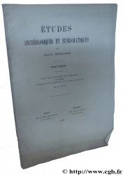 Études archéologiques et numismatiques : Ulysse chez les Arcadiens (...) à propos des types monétaires de la ville de Mantinée SVORONOS J.-N.