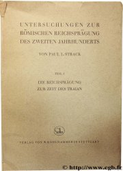 Untersuchungen zur Römische Reichsprägung des Zweiter Jarhunderts STRACK P.-L.
