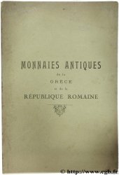 Monnaies antiques de la Grèce et de la République Romaine PLATT C.