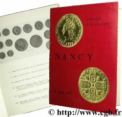 Collection J. M. Chevaillier - MONNAIES D OR Grecques, Romaines, Byzantines, Gauloises, Françaises et Etrangères - Vente aux enchères publiques - 8 avril 1973 BOURGEY É.