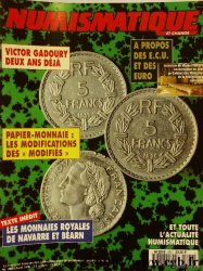 Numismatique et change n°260, avril 1996 NUMISMATIQUE ET CHANGE
