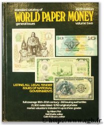 World Paper Money, general issues CUHAJ G.-S.