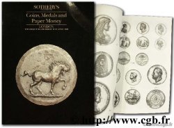 Coins, medals and paper money, Ancient, islamic, english and foreign coins, renaissance and other historical medals, and banknotes SOTHEBY&nbsp;S