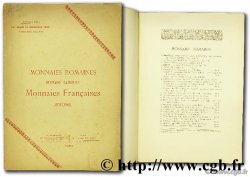 Monnaies romaines, monnaies gauloises, monnaies françaises, jetons BOURGEY É.