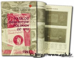 Katalog banknotow polskich od 1916 BORKOWSKI T., PARCHIMOWICZ J.