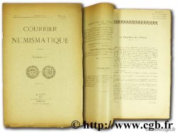 Courrier numismatique  RATTO M.