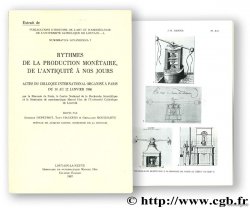 Recherches en technologie monétaire à la monnaie de Paris au début du XIXème siècle DARNIS J.-M.