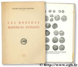 Las Monedas Hispánicas antiguas BELTRAN MARTINEZ A.