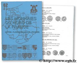 Les monnaies du Nord de la France (Artois, Flandre gallicante, Picardie)  DE MEY J.-R.