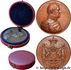 LUIGI XVIII Médaille, Jacques Alexandre Law, Marquis de Lauriston