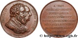 LOUIS XVIII Médaille, Rétablissement de la statue de Henri IV le 28 octobre 1817