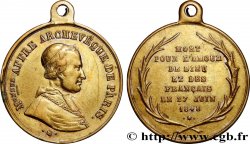 DEUXIÈME RÉPUBLIQUE Médaille, Monseigneur Affre, mort martyr