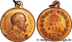 GUERRE DE 1870-1871 Médaille, Maréchal Bazaine, Siège de Metz