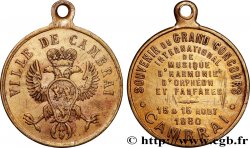 III REPUBLIC Médaille, Souvenir du grand concours international  de musique d’orphéon et fanfares