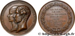 LOUIS-PHILIPPE Ier Médaille, Visite du Duc et Duchesse d’Orléans à l’Hôtel des Monnaies TTB+