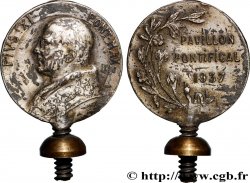 VATIKAN - PIE XI. (Achille Ratti) Médaille, Pavillon pontifical