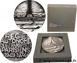CINQUIÈME RÉPUBLIQUE Médaille, Régie autonome des transports parisiens