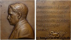 III REPUBLIC Plaquette, Professeur Joseph Castaigne