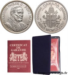 JEAN-PAUL II (Karol Wojtyla) Médaille, Visite au Canada, de Jean-Paul II