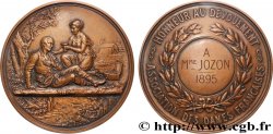 III REPUBLIC Médaille, Honneur au dévouement, Association des dames françaises