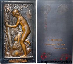 CINQUIÈME RÉPUBLIQUE Plaque, Le nid, refrappe