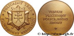 SLOVAKIA Médaille, Corps de police de la République Slovaque