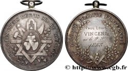 FRANC - MAÇONNERIE Médaille, Orient de Toulouse, Coeurs réunis TTB