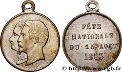 SECONDO IMPERO FRANCESE Médaille, Fête du 15 août