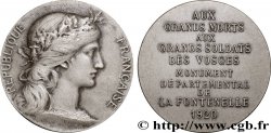 III REPUBLIC Médaille, Aux grands morts des Vosges