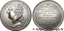 SÉRIE MÉTALLIQUE DES ROIS DE FRANCE Médaille, Louis XVI