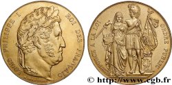 LOUIS-PHILIPPE I Médaille, Loi et de l’ordre public, refrappe